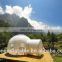 High Quality Outdoor Transparent PVC Inflatable Bubble Camping Tent With Tunnel