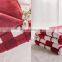 Wholesale Luxury Thick Double Layer Bonded Custom Printed Sherpa Blanket with Flannel Lined