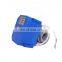 2 Way 3/4" NPT PVC CWX60P Cr05 With Signal Feedback Dn20 Manual Motor Ball Valve