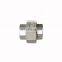 1/2 inch 304 CF8 forged stainless steel pipe fitting SS union connector