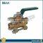 CW617N 3pc Brass Ball Valve For Sale
