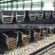 Hot rolled steel sheet pile U type sheet pilling 400*100 u shaped steel sheet pile price
