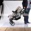 Top quality cheap high view travel luxury 3 in 1 baby stroller with carseat