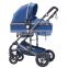 Wholesale lightweight foldable high landscape stroller baby carriage baby pram
