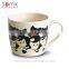 Personalized ceramic coated coffee mug with custom printing logo