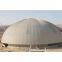 LF prefab metal structure domes steel structure frames coal yard storage