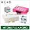 Square Gift Cardboard Box White Packing Box With Ribbon For Jewelry Packaging Wholesale