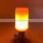 Hot Sell 4W LED flame bulb effect light bulb base E27 looks like flickering flame lamp warm light