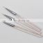 Hot sale Acrylic Handle Synthetic Nylon Hair Thin Nail Art Liner Paint Brushes Set 3pcs/set for 3D drawing nail brush