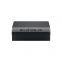 In stock low MOQ black color rigid flat magnetic folding gift box for packaging
