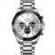 SKEMI 9259 Fashion Stainless Steel Watches Men Luxury Brand Automatic Stopwatch Quartz Watch