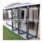 Thermal break aluminium bi-fold accordion best price bi folding doors