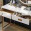 Nordic Makeup Table Dressing Cosmetic Table with Stool and Oval Mirror