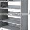 5-Tier Dark Gray Wood Entryway Shoe Storage Rack