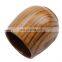 100% Natural Eco-friendly Wooden Cup Wood Beer Mug without Handle