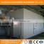 Automatic foods fluidized bed freezer machine IQF fluidized bed tunnel freezing machinery good price for sale