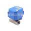 Brass  SS304 SS316  DN15 DN20 DN25 2W ball Motorized valve  15N  NPT  motorized valve