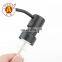Factory Made 28mm Metal Foamer 500ml Dispenser Black Bottle Silver Foam Pump For Clear 200ml Foaming Pump Bottle