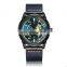 CURREN 8298 Men Japan Quartz Wristwatch Simple Casual Leather Strap Sport Male Watches