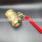 2022 Factory Direct Supply Ball Valve Brass Valves Connection Thread Control Valve