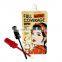 Custom plastic cosmetic packaging bag aluminum foil lip gloss suction nozzle bag