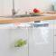 Portable Plastic Garbage Hanging Bag Kitchen Trash Storage Rack Bag Hook Scouring Pad Dry Shelf Holder Kitchen Organizer