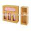 Bamboo Ziplock Bag Storage Organizer Holder Food Storage Bag Holders Dispenser Drawers With Gallon, Quart, Sandwich and Snack