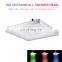 Square 8 inch Led Rain Shower Head Temperature Sensor 3 Colors Changing 12 Led beads Shower Head