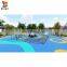 Factory Price Children Outdoor Playground Rope Climbing Net With Swing