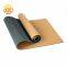 Eco friendly design custom logo Cork Yoga mats good for hot yoga