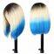 150% Density straight BoBo wig Wig Human Hair Wigs 13X4X1 straight hair