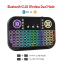 2.4G Dual Mode Handheld Finger Board Backlit Mouse Touchpad Mini BT Keyboard