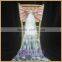 C311A light pink elegant butterfly weeding lace chair cover