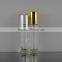 cosmetic packaging 10ml clear lip balm containers roll on glass bottles