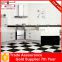 30x60cm ceramic wall and floor embossed black and white kitchen tiles