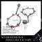 Silver jewelry ladies earrings designs pictures fashion jewellery plated white gold black zircon earring