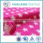 star pattern polyester coral fabric rose red polyester glove fabric
