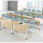 latest modern design moving folding frame table with wooden top