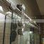 Hot sale easy installation home use stainless steel sliding door tube roller