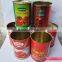 Canned tomato paste 210g with brix 28-30% easy open