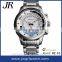 2016 sports fashion !! new design stainless steel back water resistant watch 10atm silicone montre homme