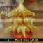 Small glitter gold/green colors glass fiber reinforced plastic christmas tree christmas decoration