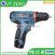 Factory Price 12V Cordless Drill Driver Interchangeable Electric Compact Driver Drill Machine Hammer Drill