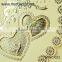 wholesale handmade 3d royal invitation card for engagement and wedding, OEM greeting card design (MWC-022)