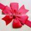 low price eco-friendly material grosgrain satin ribbon bow baby foe elastic headband