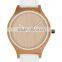 Women Bamboo Watch / Leather Band Lady Wood Watch