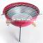 Outdoor camping charcoal egg shaped bbq grill