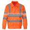 EN20471 high visibility fluorescent color reflective safety jacket