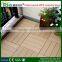 wpc interlocking decking tiles/cheap composite decking/DIY solid deck factory directly
