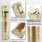 140ml cylinder acrylic skin care lotion bottle for cosmetics